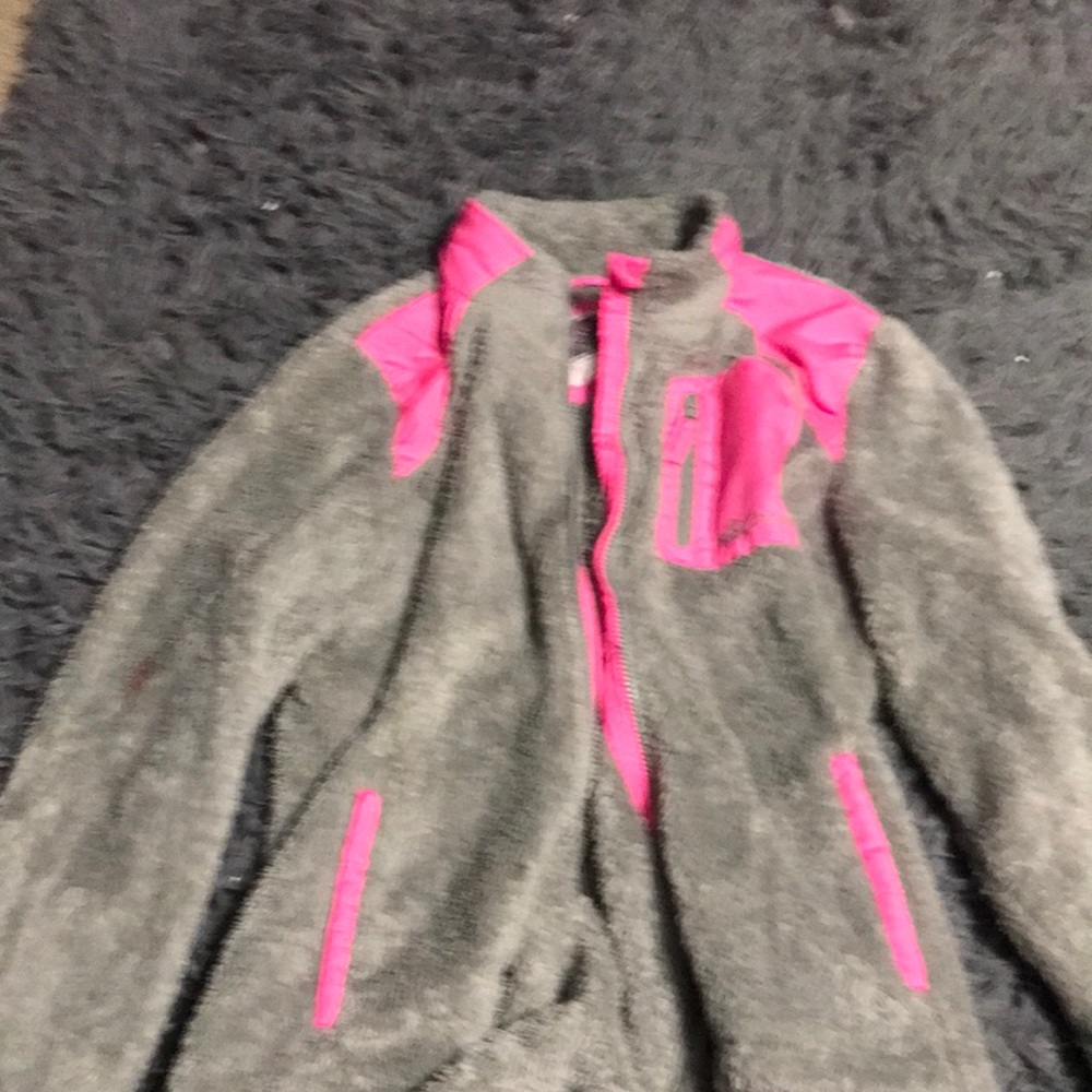 gray jacket zip up